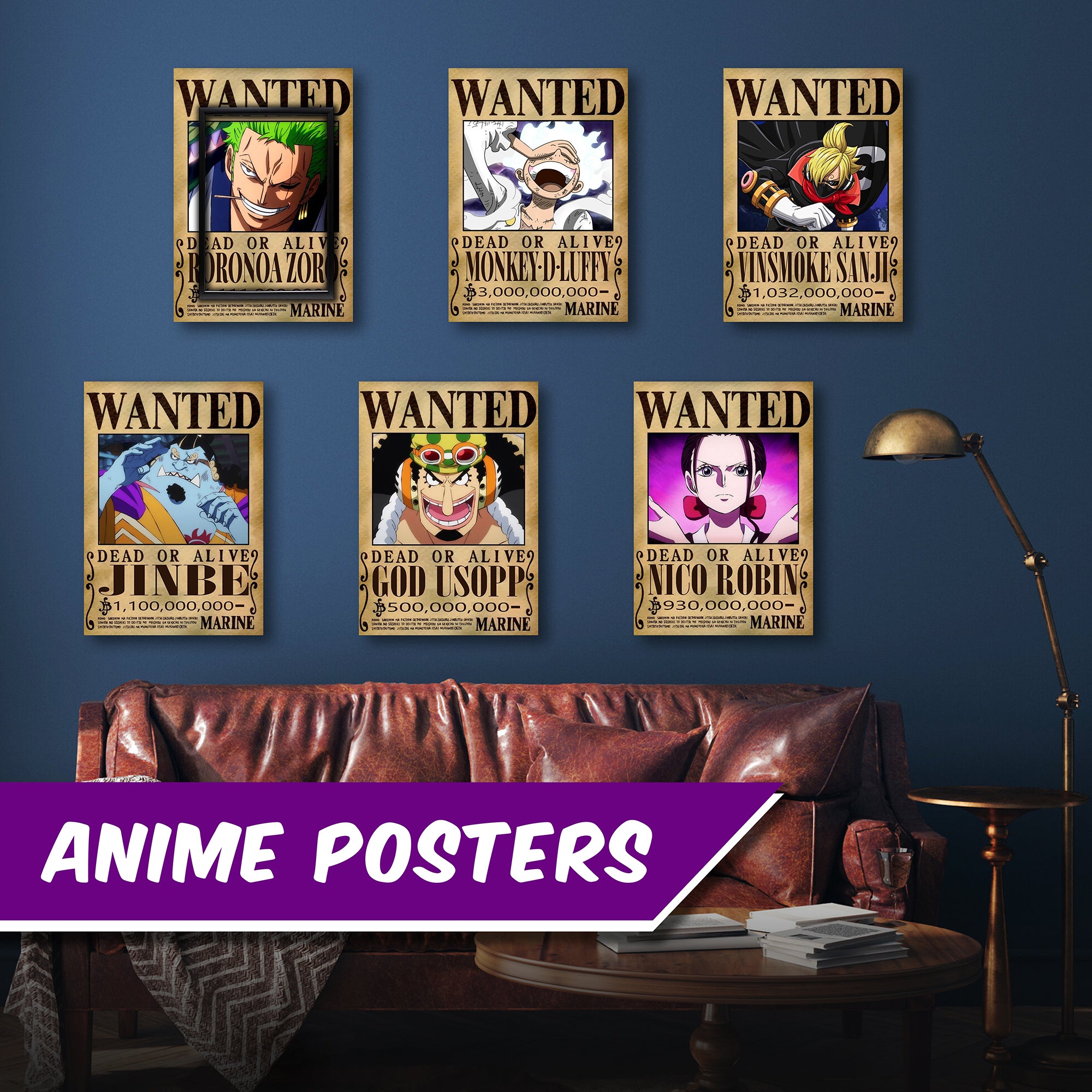 Anime Frameless Posters