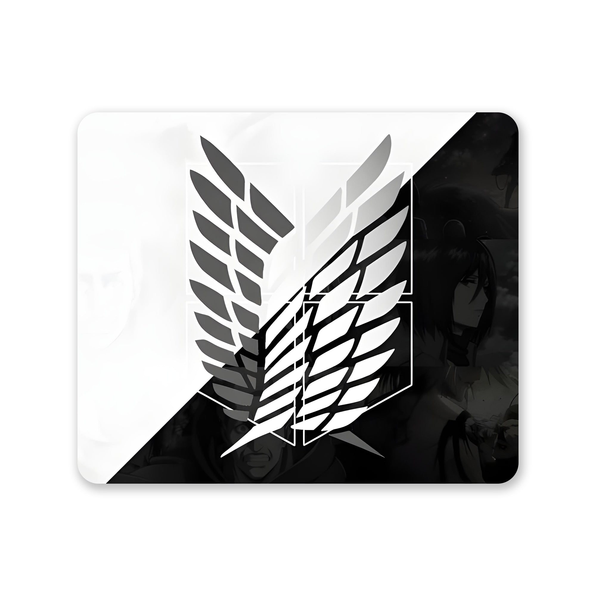 Logo of Attack on Titan Mouse Pad