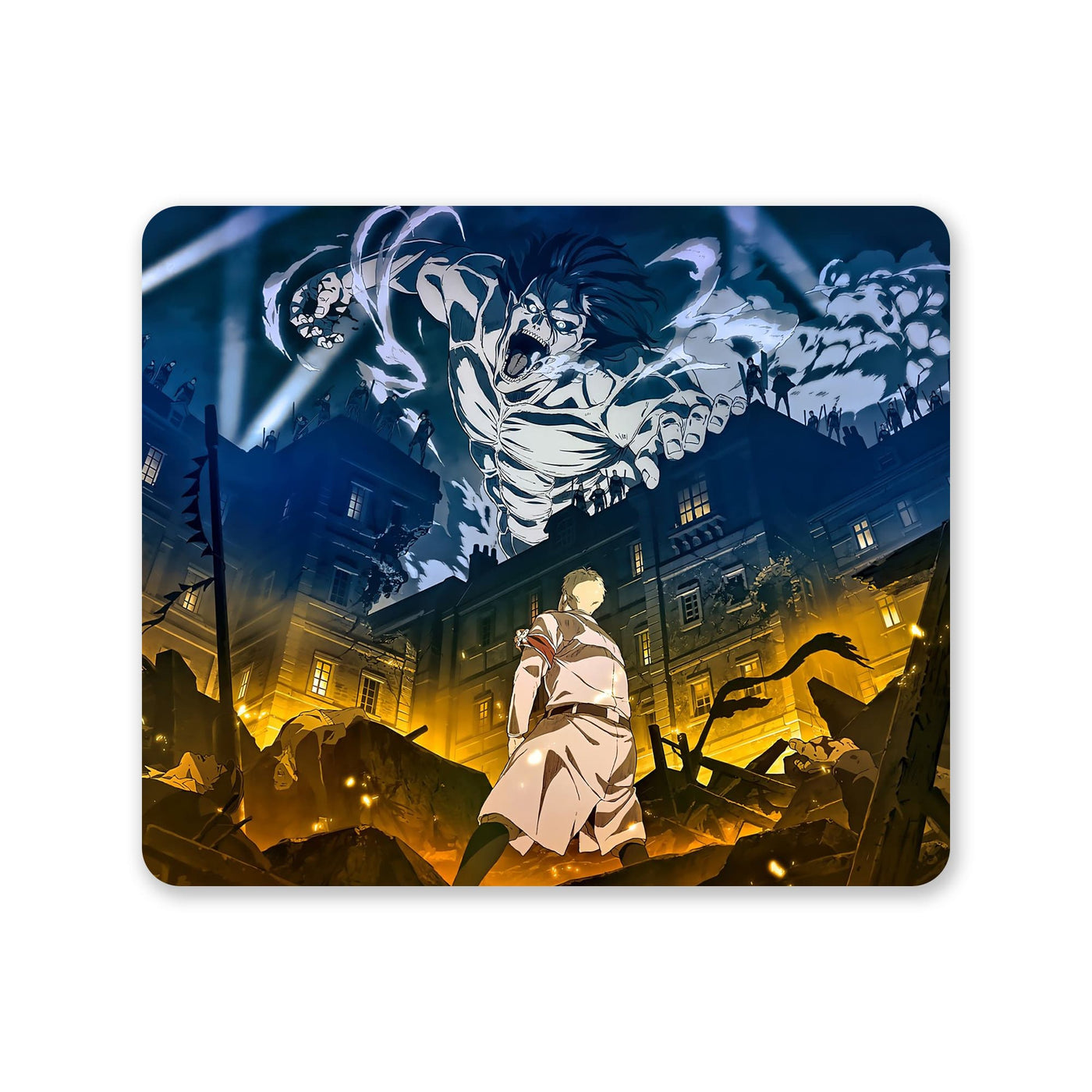 Attack on Titan Mouse Pad – Perfect for Anime Fans