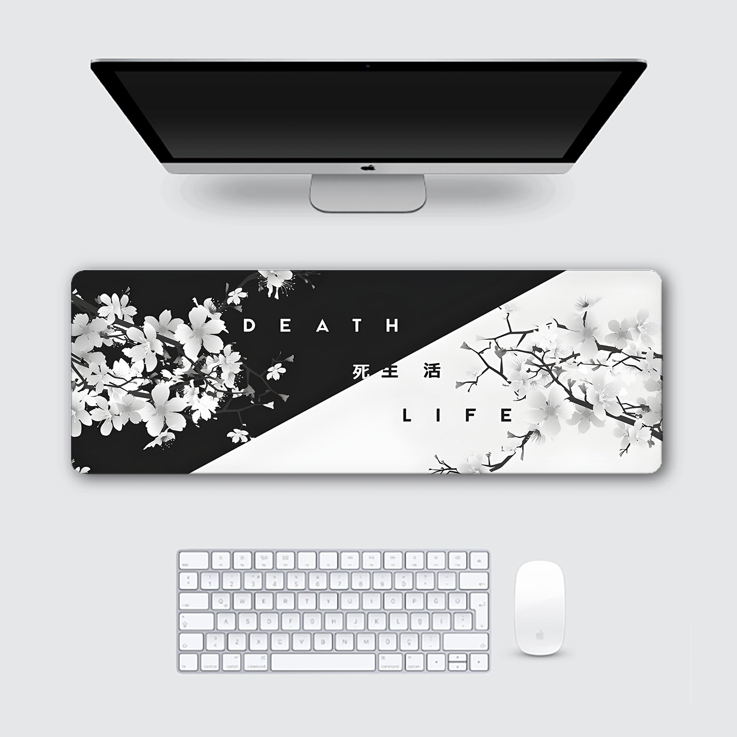 Life And Death Desk Mat