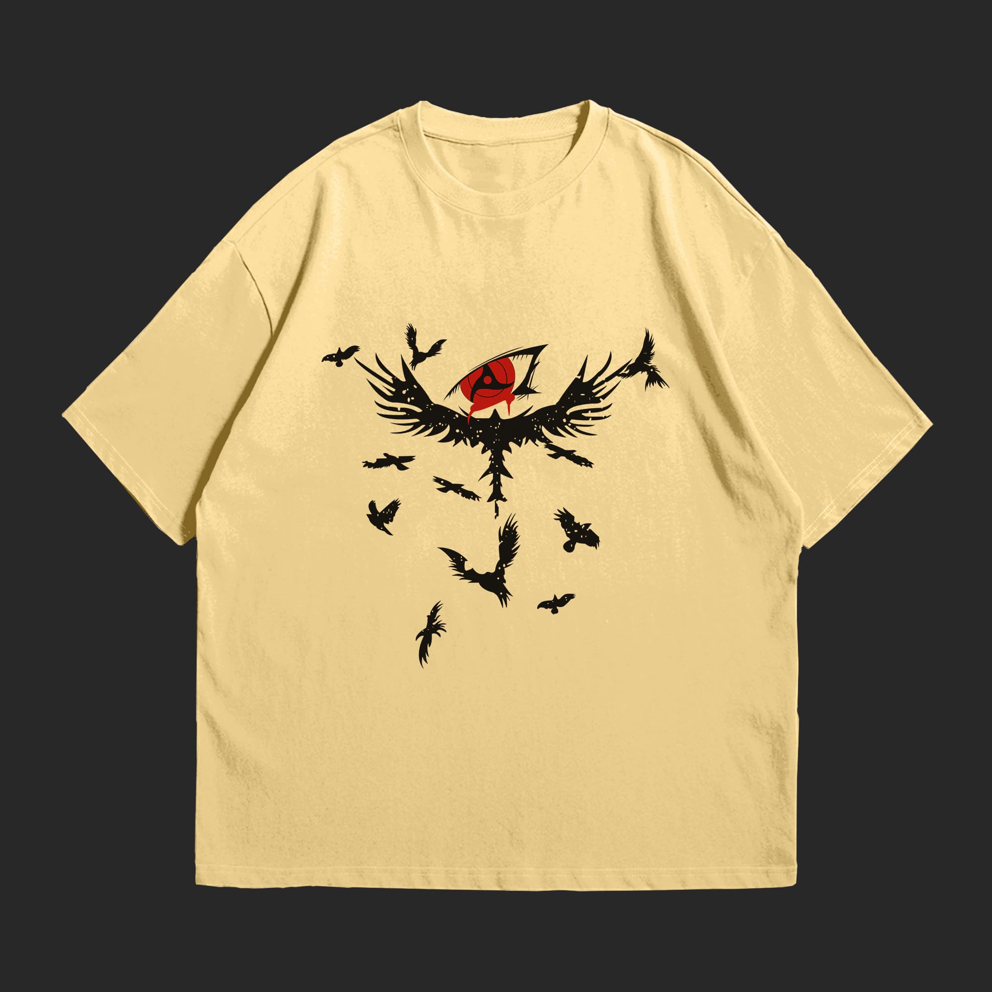 The Red Eye Itachi Uchiha Oversized T-shirt