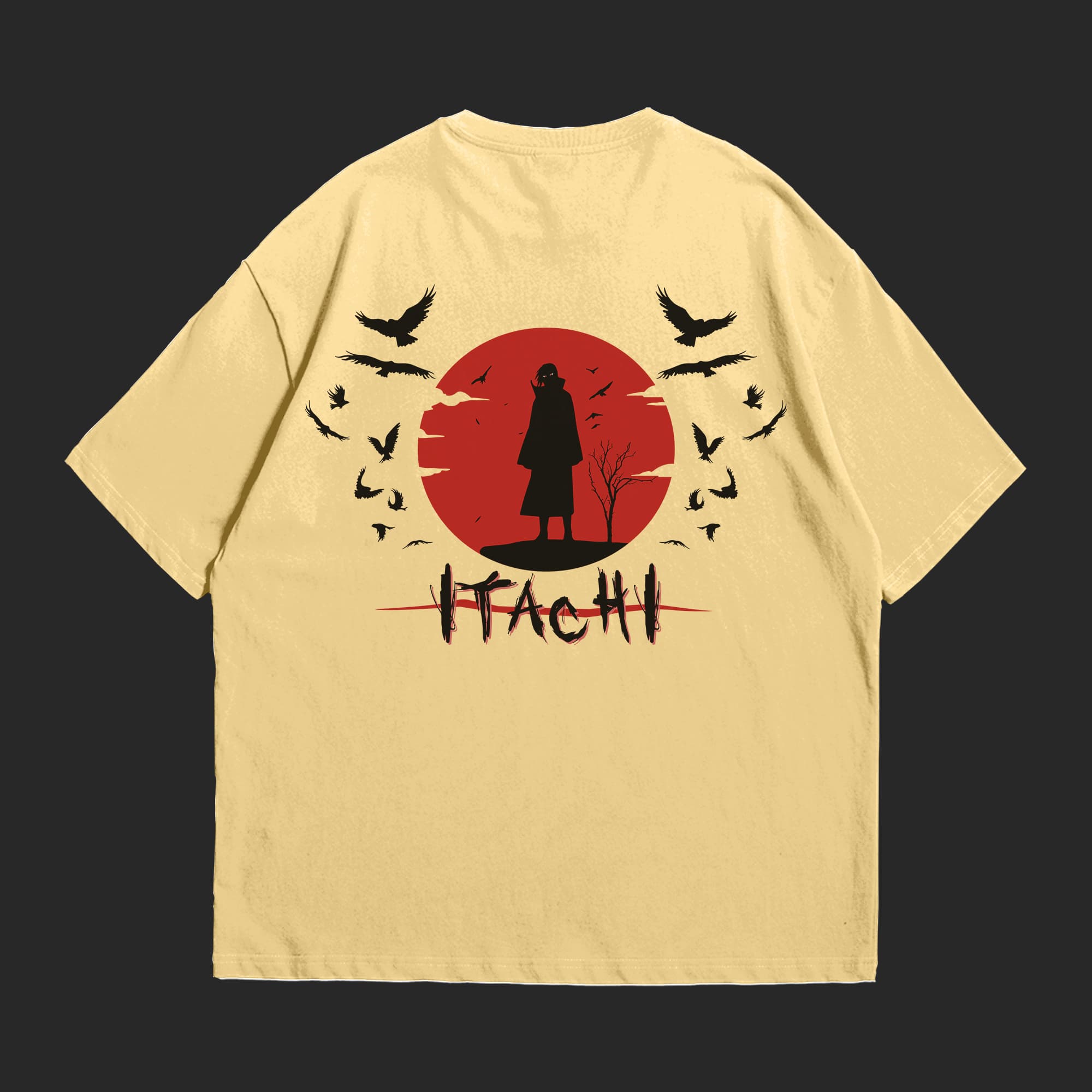 The Red Eye Itachi Uchiha Oversized T-shirt