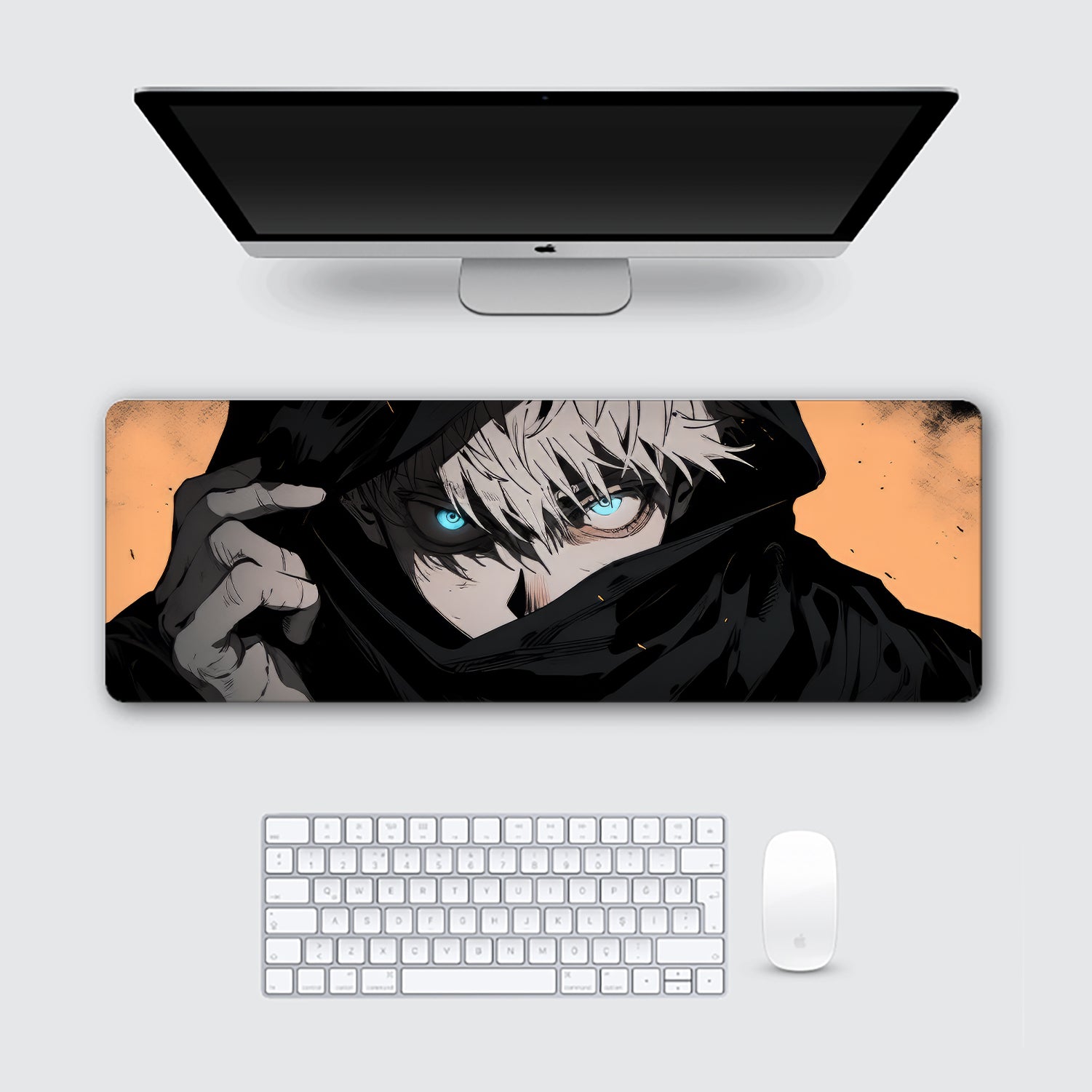 Jujutsu Kaisen Angry Gojo Desk Mat