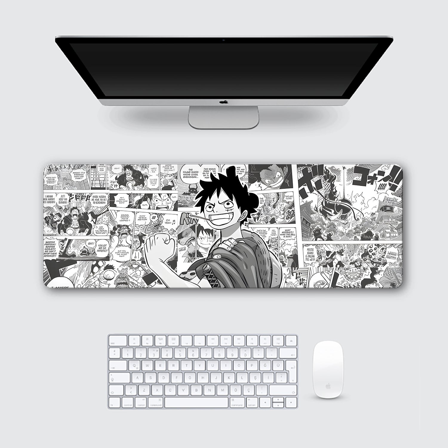 Manga Luffy From One Piece Desk Mat