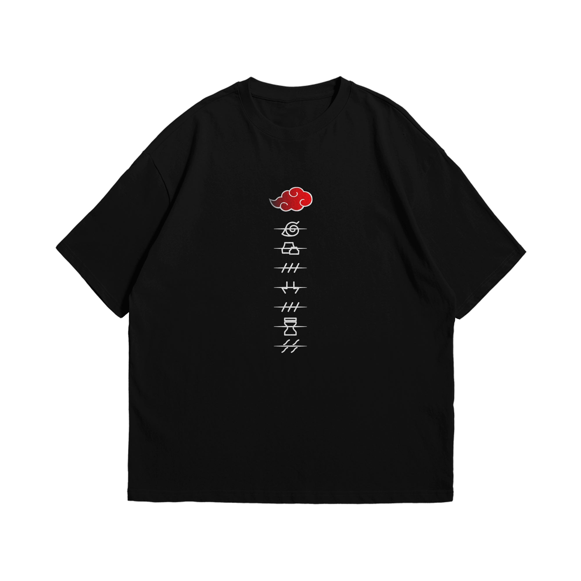 Naruto akatsuki oversized T shirt