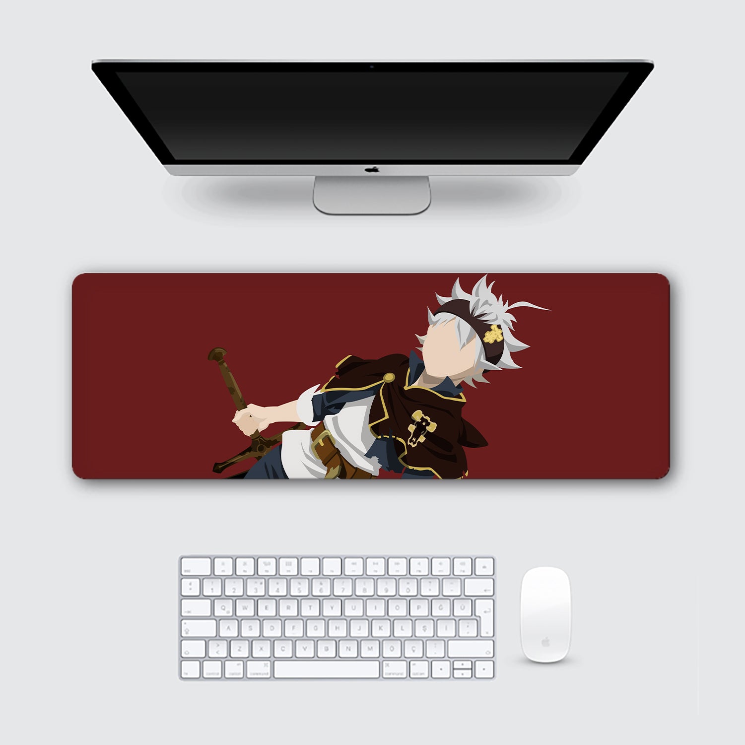 Asta Illustration Black Clover Desk Mat