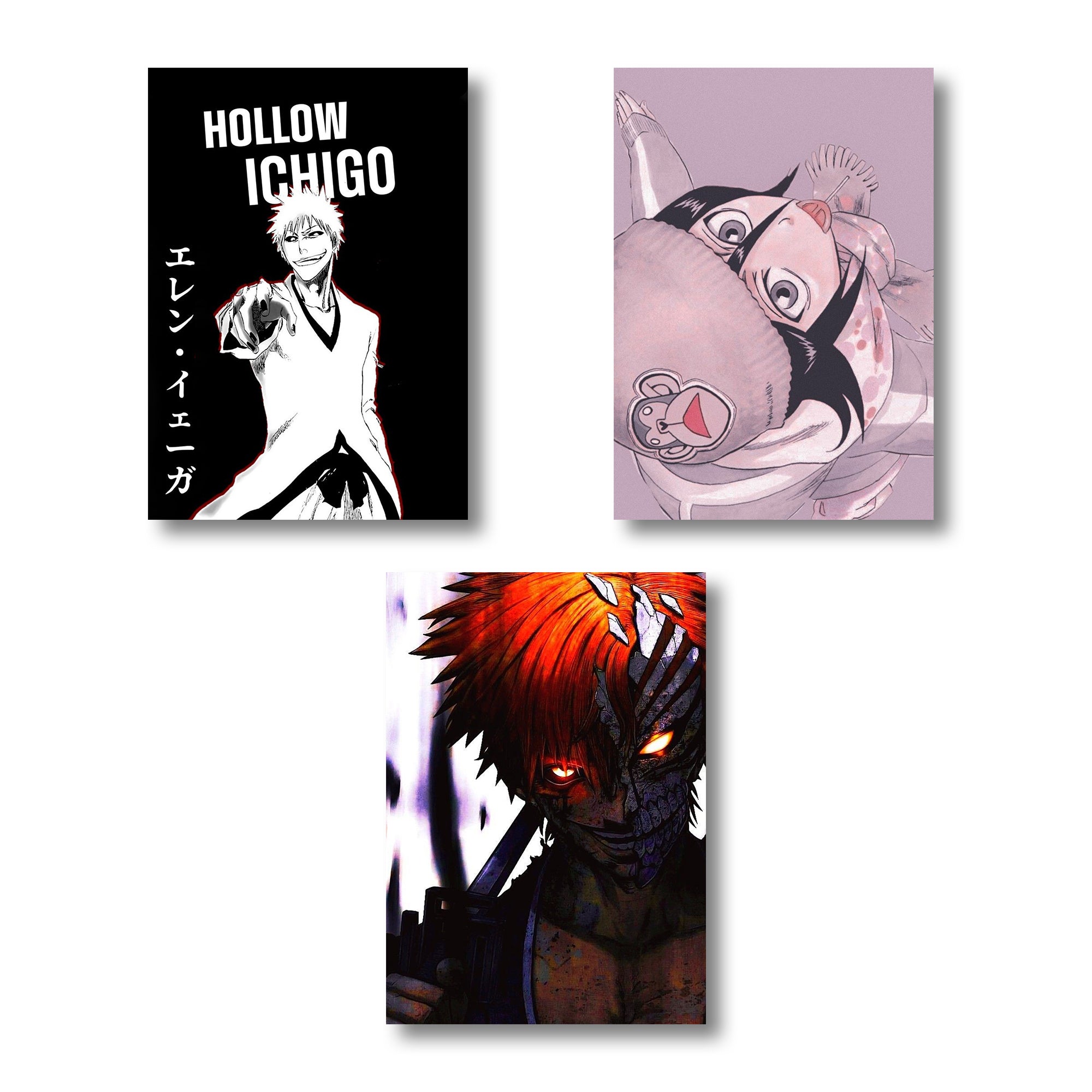 Bleach Characters A4 Wall posters Set of 6 posters