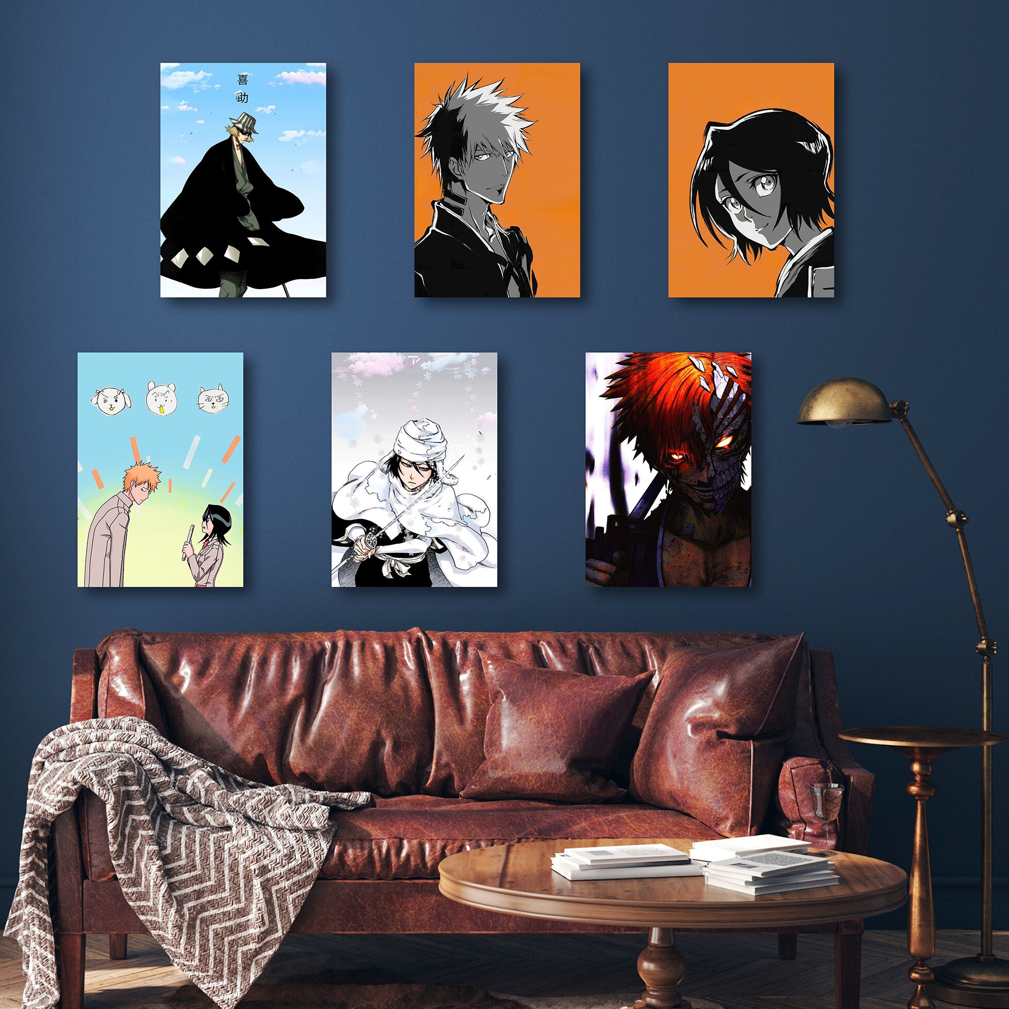 Kaizoku Special Bleach A4 Wall posters Set of 6 posters