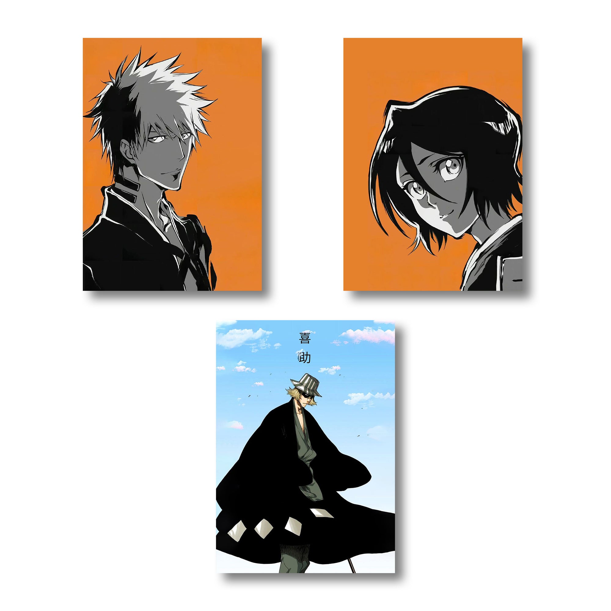 Kaizoku Special Bleach A4 Wall posters Set of 6 posters