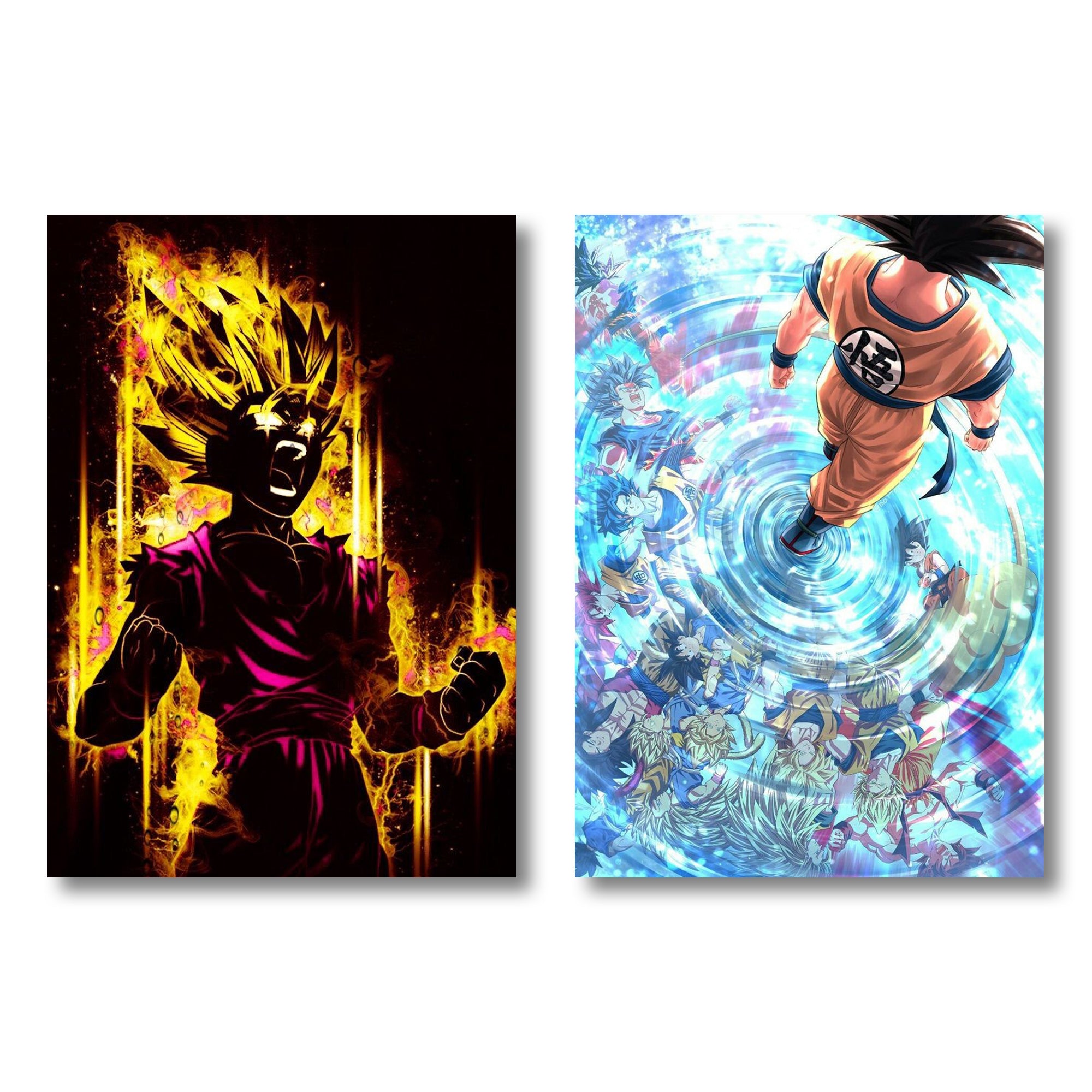 Dragon Ball Iconic A4 Size Wall posters Set of 4