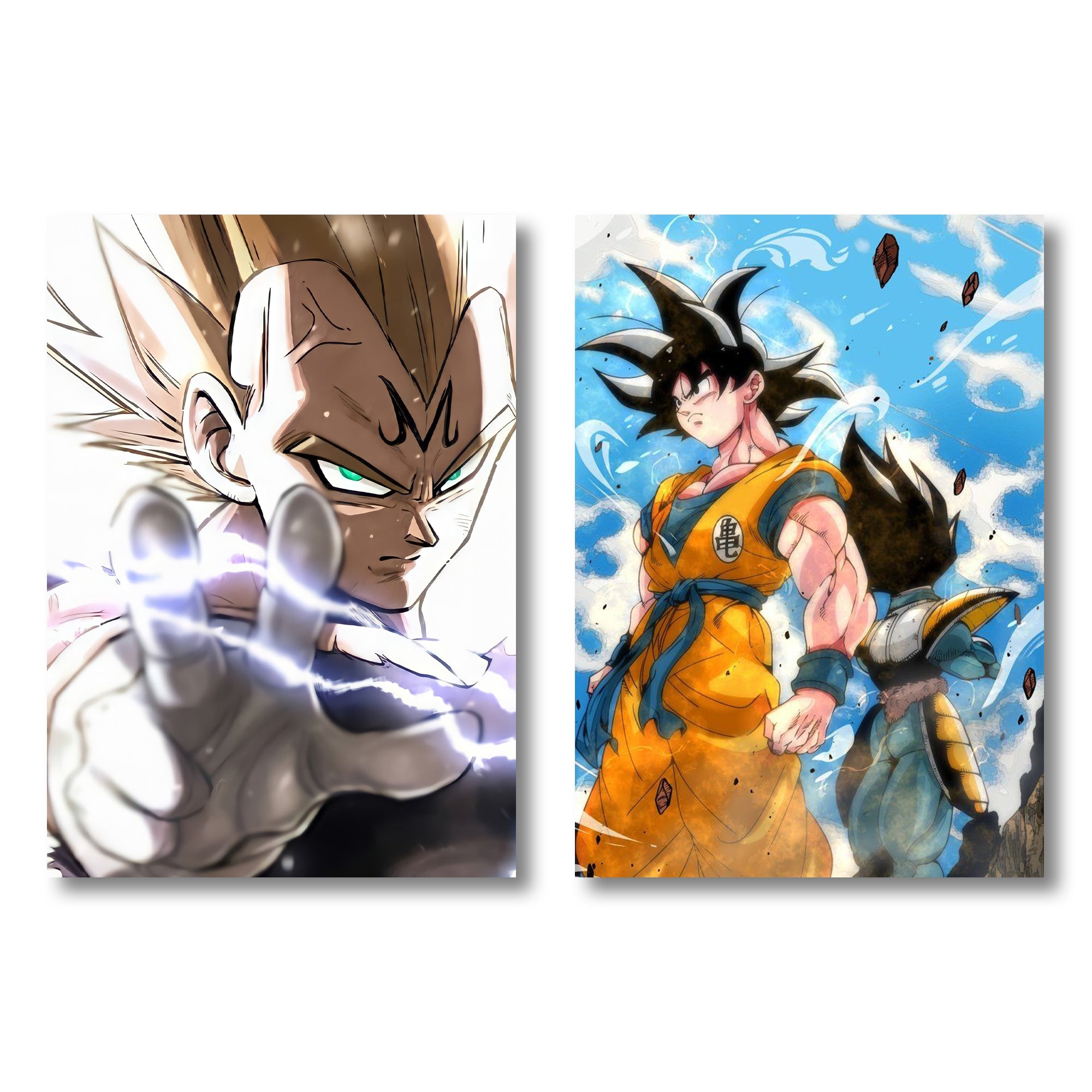 Dragon Ball Iconic A4 Size Wall posters Set of 4