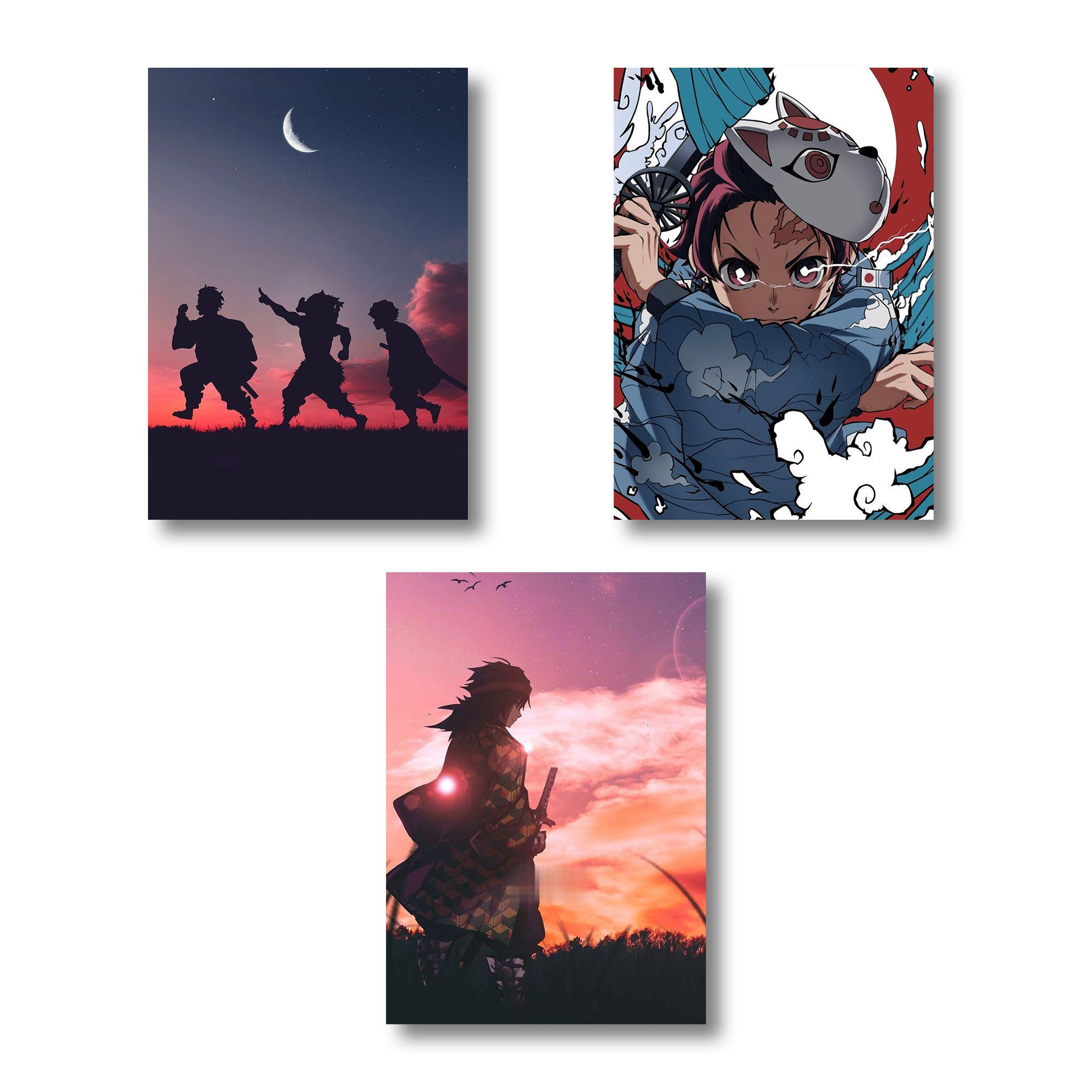 Demon Slayer A4 Wall posters Set of 6 posters