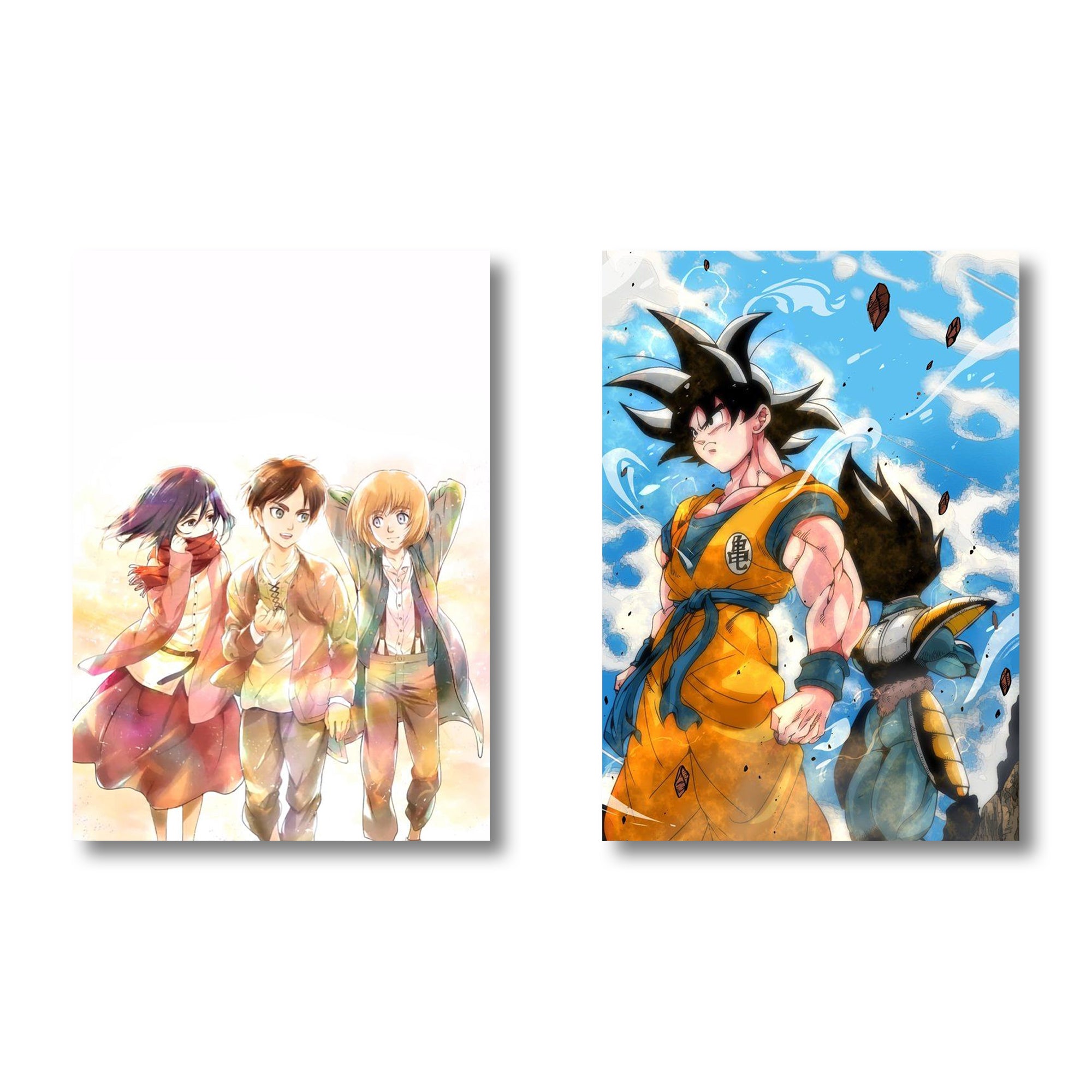 Anime Iconic Wall Posters pack of 10