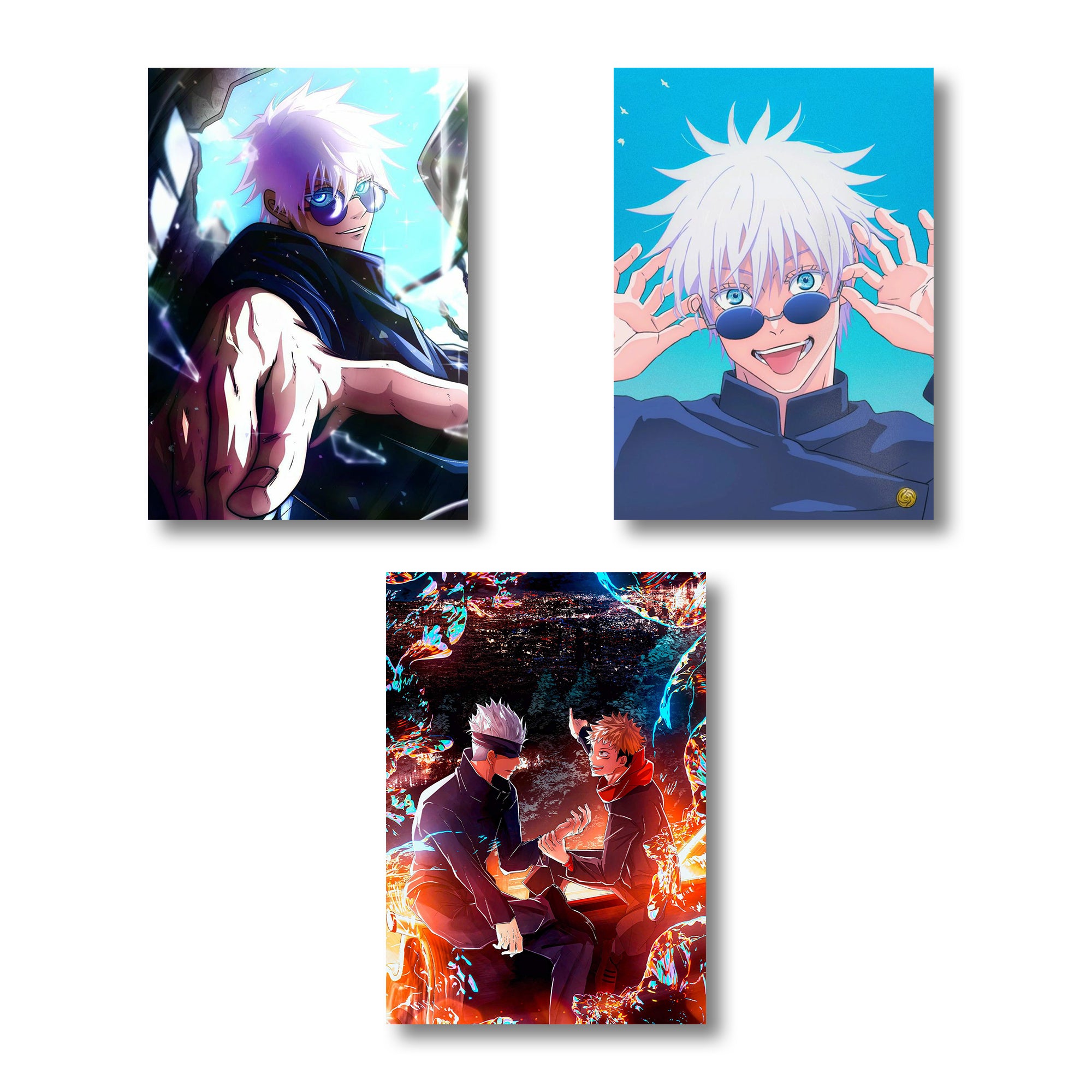 Big 3 Of Shounen And Seinen A4 Wall posters Set of 6 posters