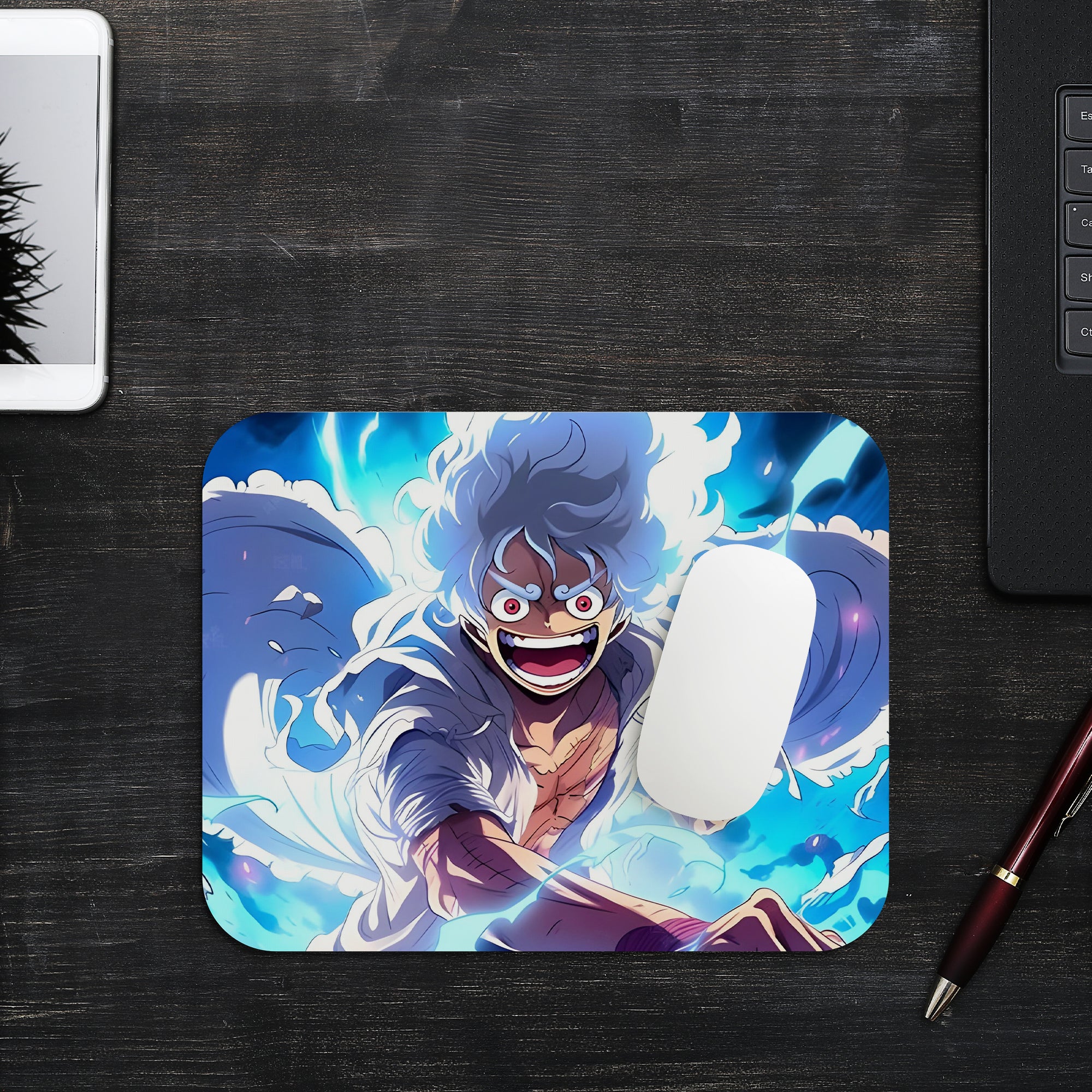 luffy gear 5 mouse pad