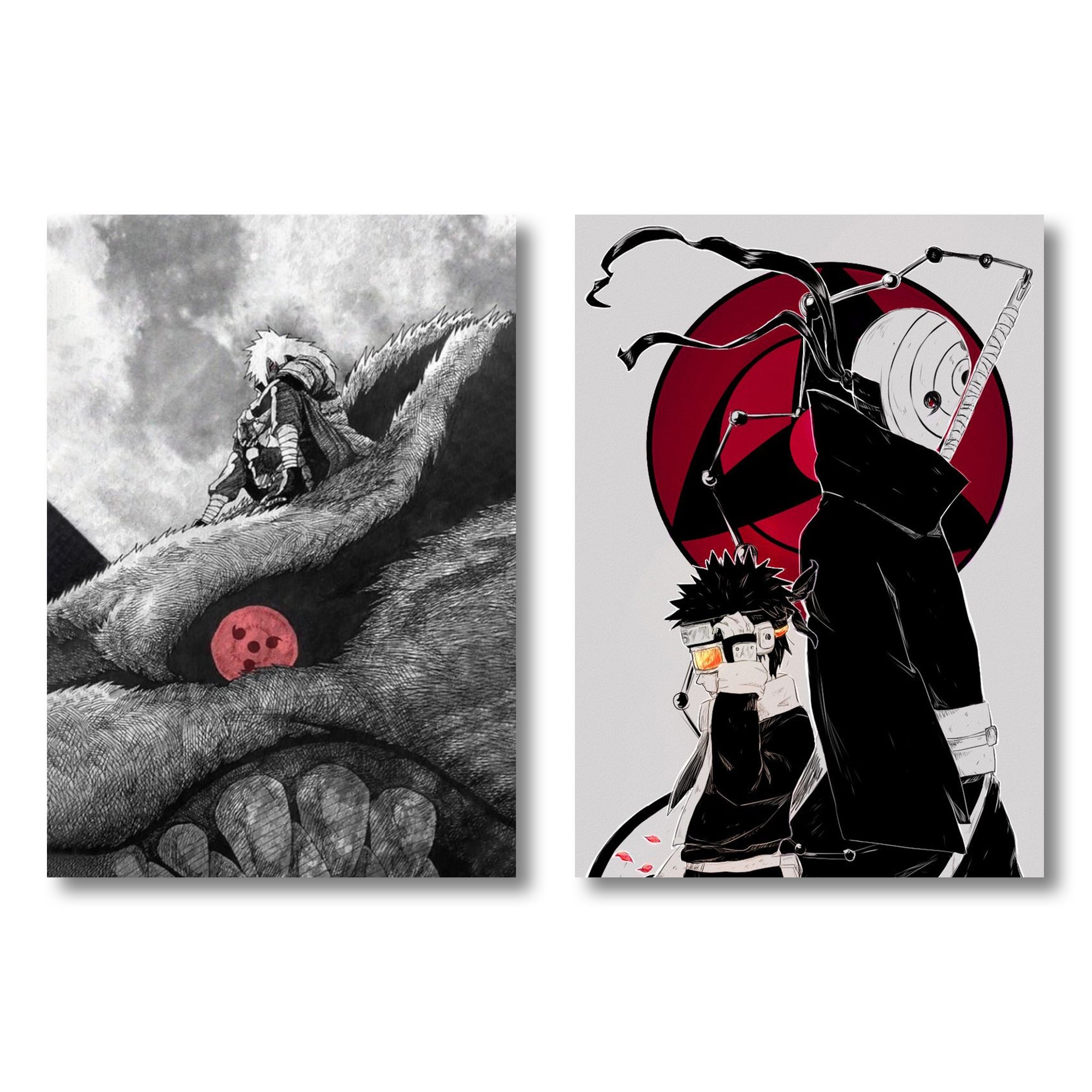 Naruto A4 Size Wall posters Set of 4