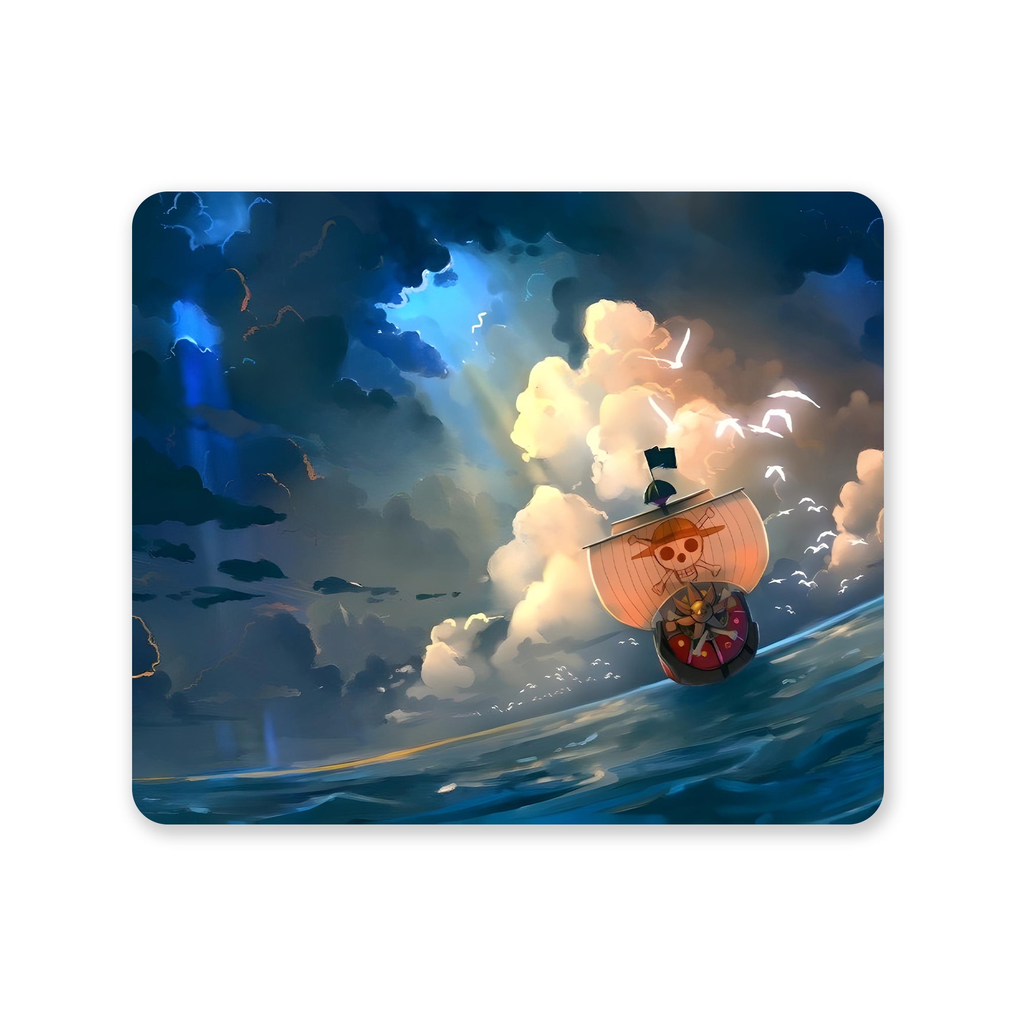 One Piece Thousand Sunny Mouse Pad