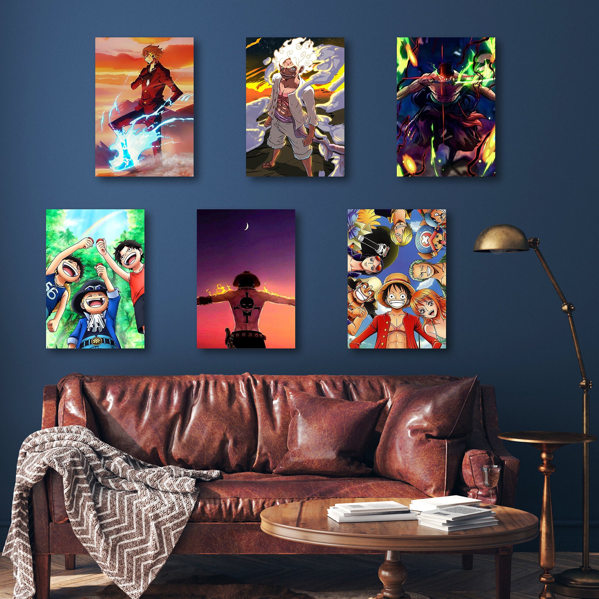 One Piece Wall posters (pack of 6 Anime Posters)