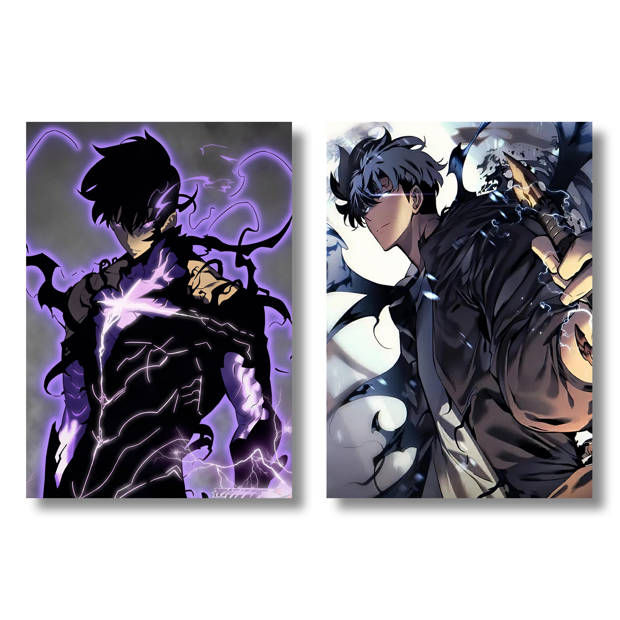 Solo leveling Anime A4 Size Wall posters Set of 4