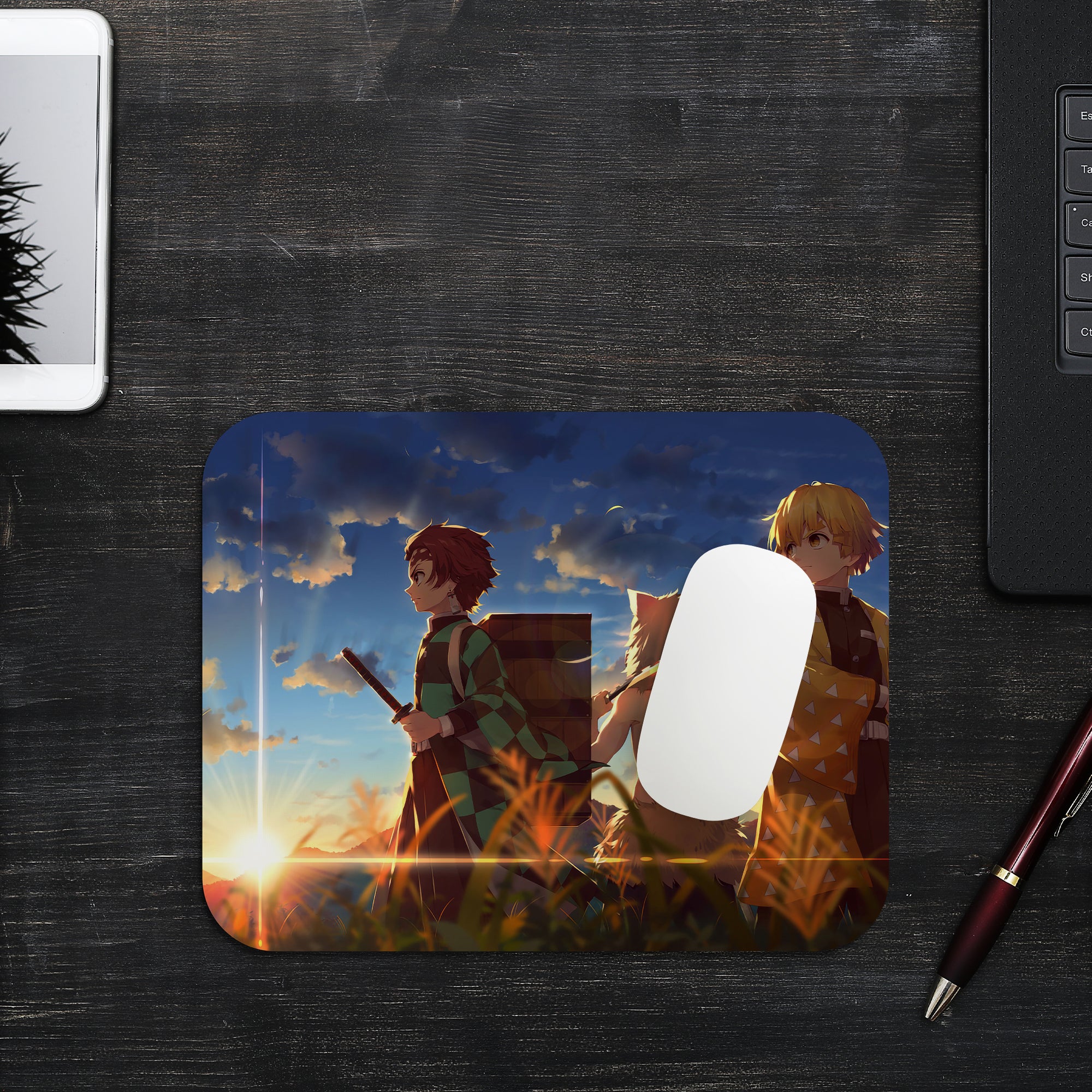 Demon Slayer Trio Mouse Pad