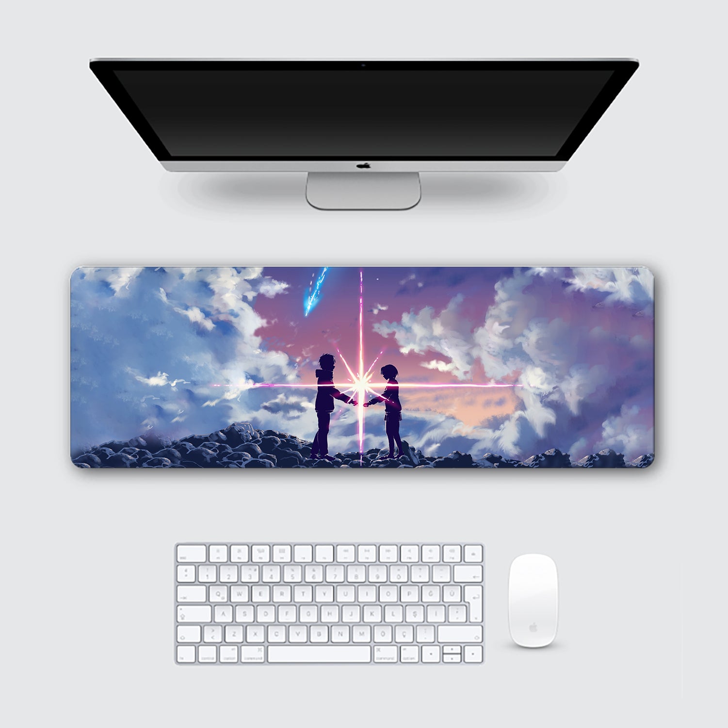 Your Name Aesthetic Desk Mat