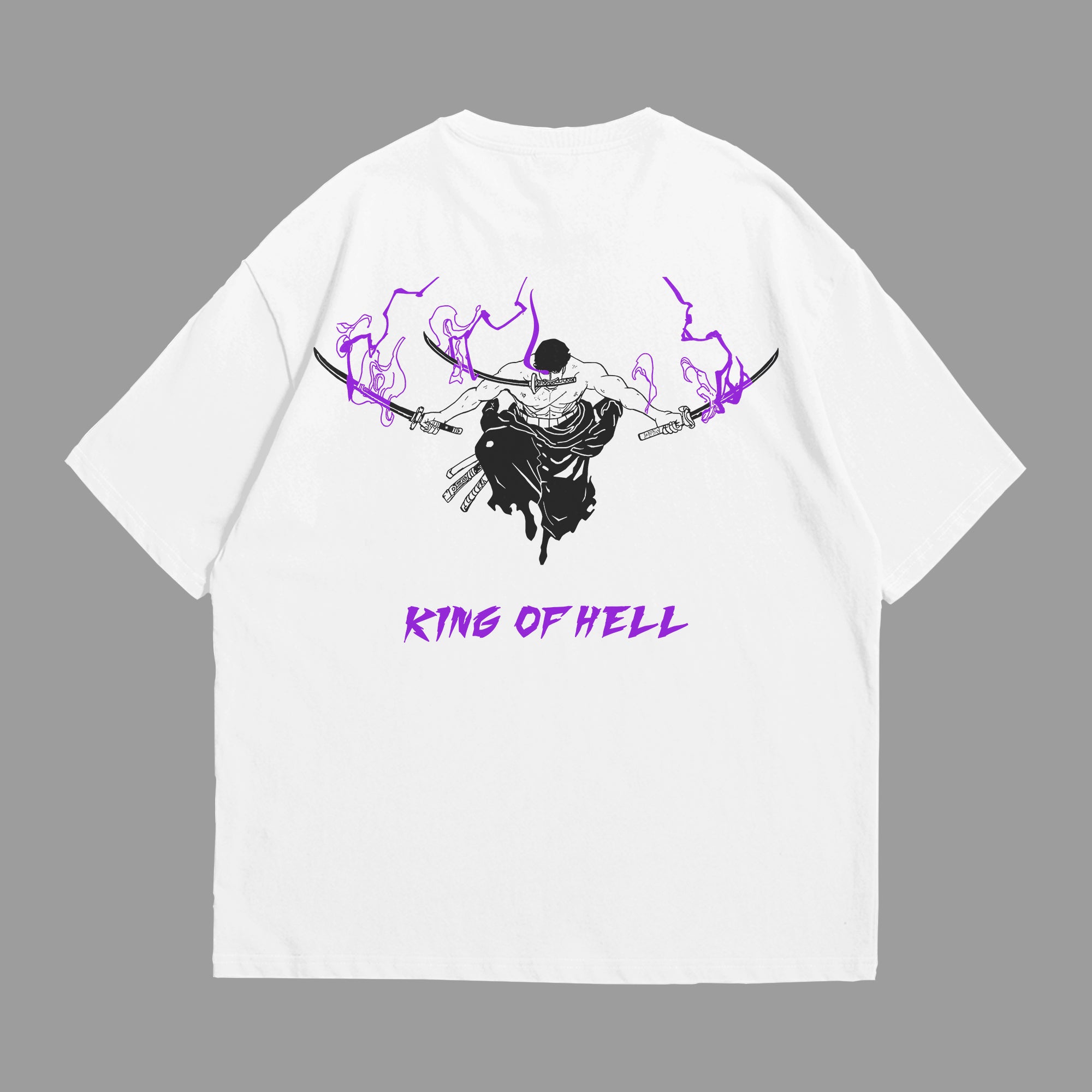 Zoro King of Hell Oversized T-Shirt