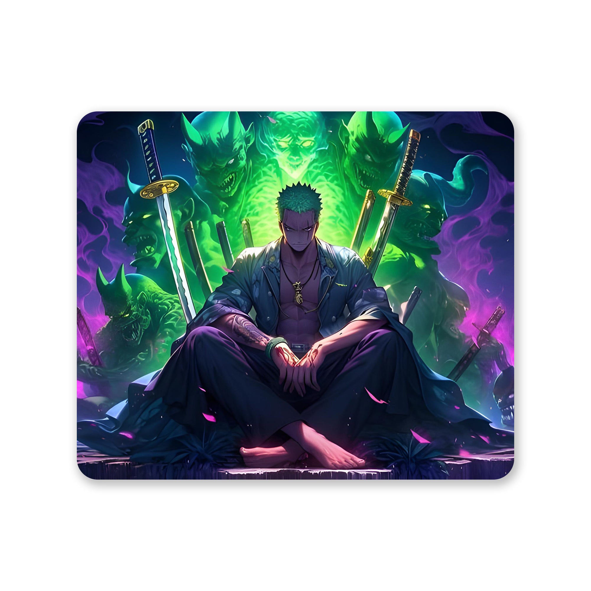 Zoro Ashura One Piece Mouse Pad