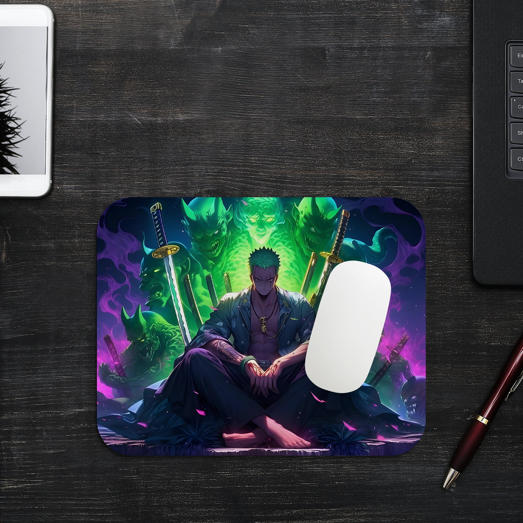 Zoro Ashura One Piece Mouse Pad